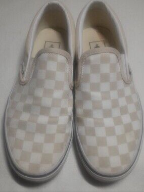 Vans Gum Rubber Sole Sneakers - Brown and White
